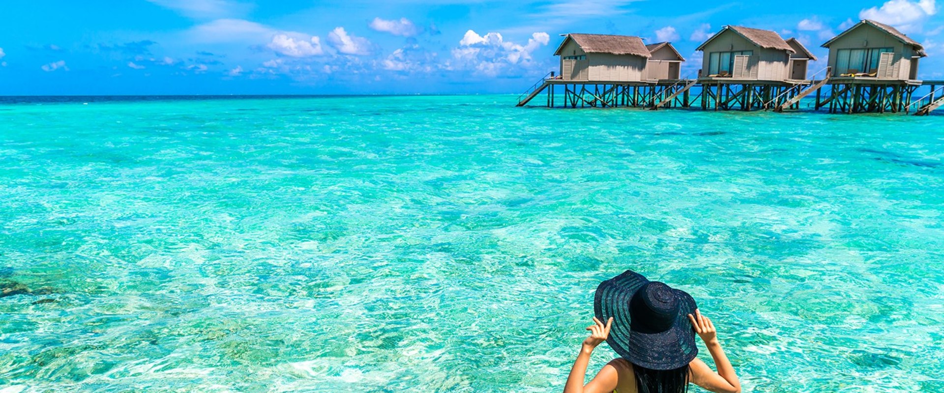 What beach has the bluest and clearest water?