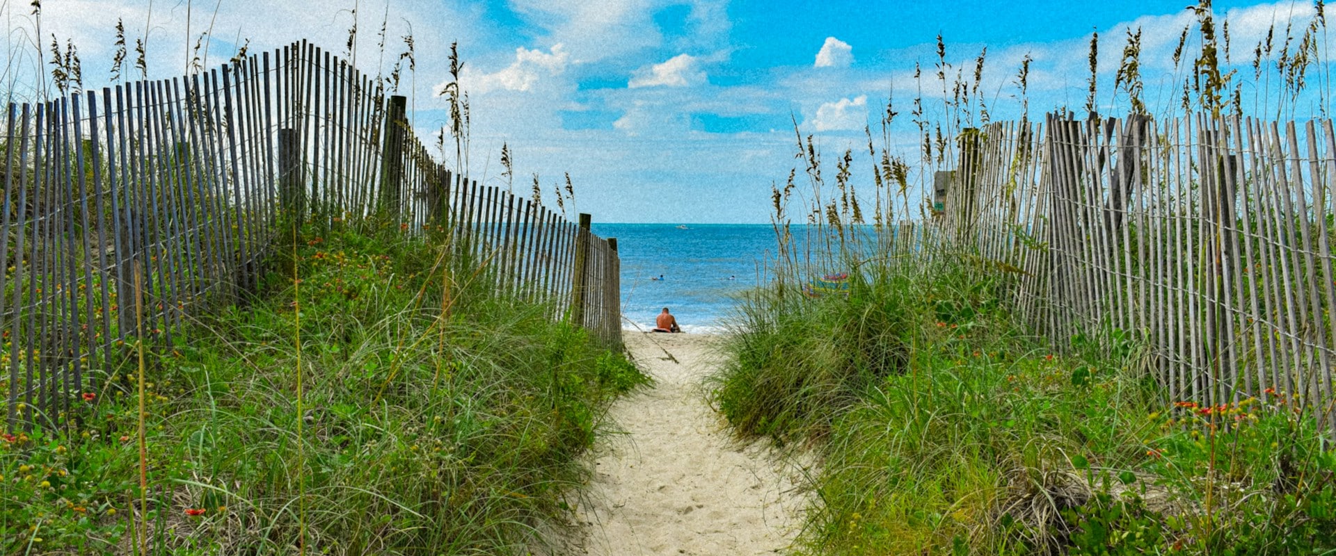 What is the quietest beach in north carolina?